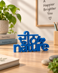 Dheeth by Nature – Typography Desk Decor | 3D Printed