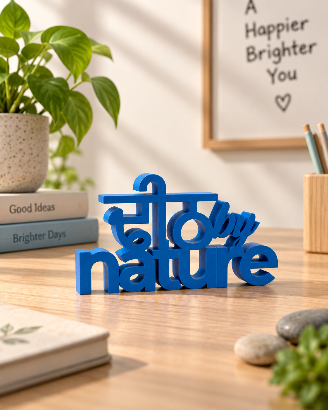 Dheeth by Nature – Typography Desk Decor | 3D Printed