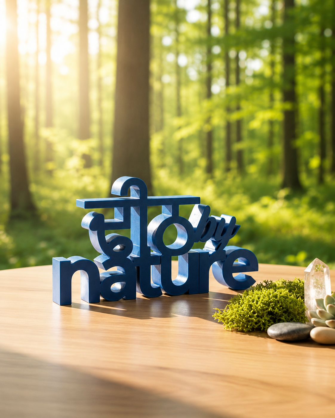 Dheeth by Nature – Typography Desk Decor | 3D Printed