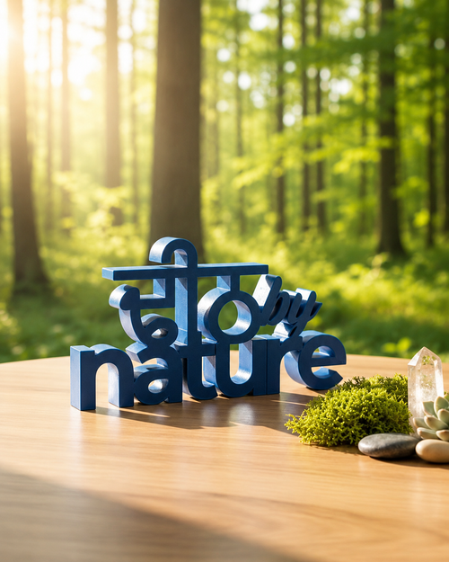 Dheeth by Nature – Typography Desk Decor | 3D Printed