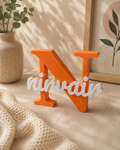 Custom Name Stand – Personalized 3D Printed Name Decor