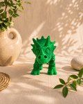 RoarFlex Triceratops | Articulated 3D Printed Dinosaur Toy