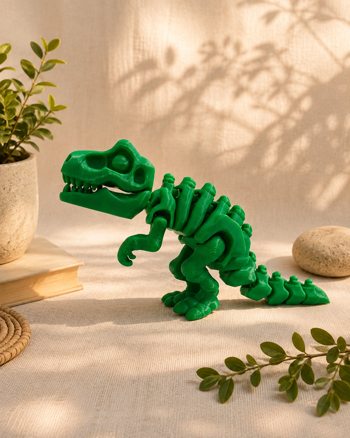 RoarFlex T-Rex | Articulated 3D Printed Dinosaur Toy